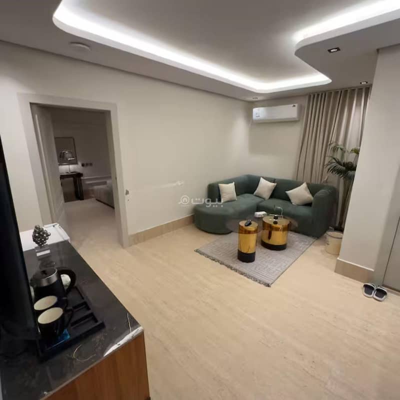 A bedroom and a modern hall in the Al -Taawun neighborhood