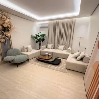 2 Bedroom Apartment for Rent in Riyadh - A bedroom and a wide hall in Al -Taawun neighborhood (7)
