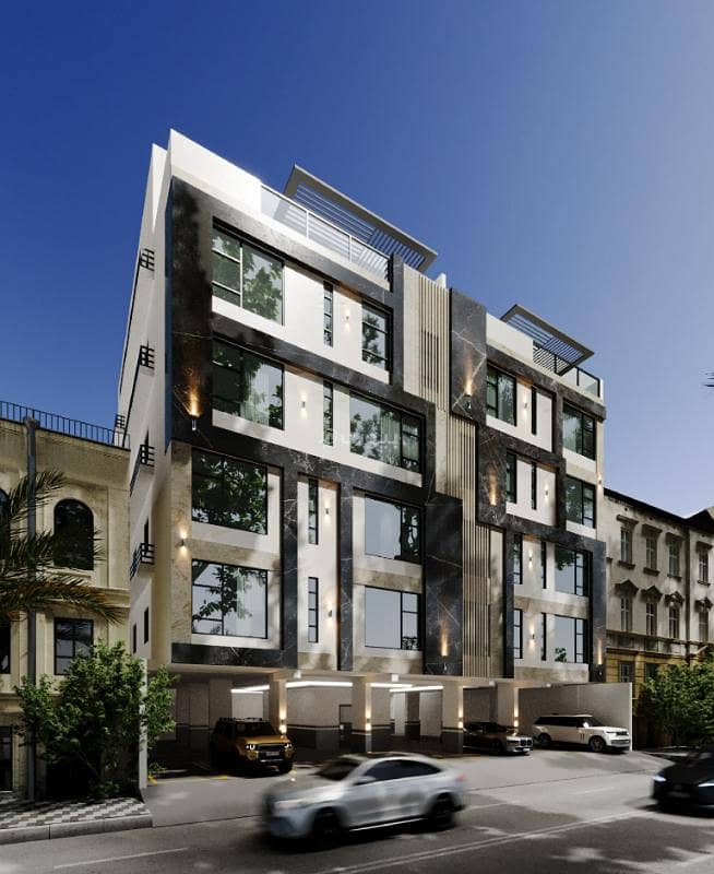 4 bedroom front apartment with two entrances for sale in Rawdah, Jeddah