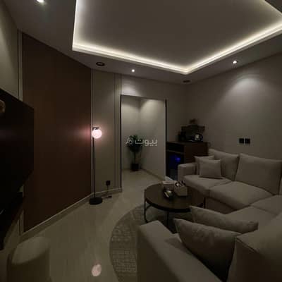 1 Bedroom Flat for Rent in Riyadh - Room apartment and hall with a modern design