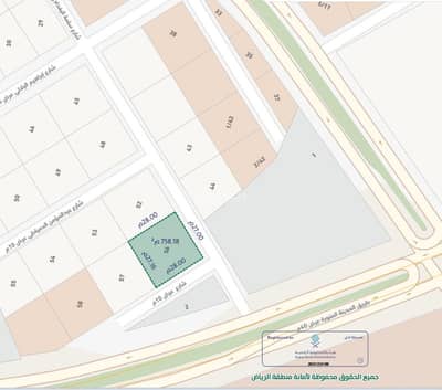 Land for Sale in West Riyadh, Riyadh - Residential land for sale