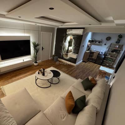 1 Bedroom Apartment for Rent in Riyadh - Luxury apartment bedroom, hall and bathroom