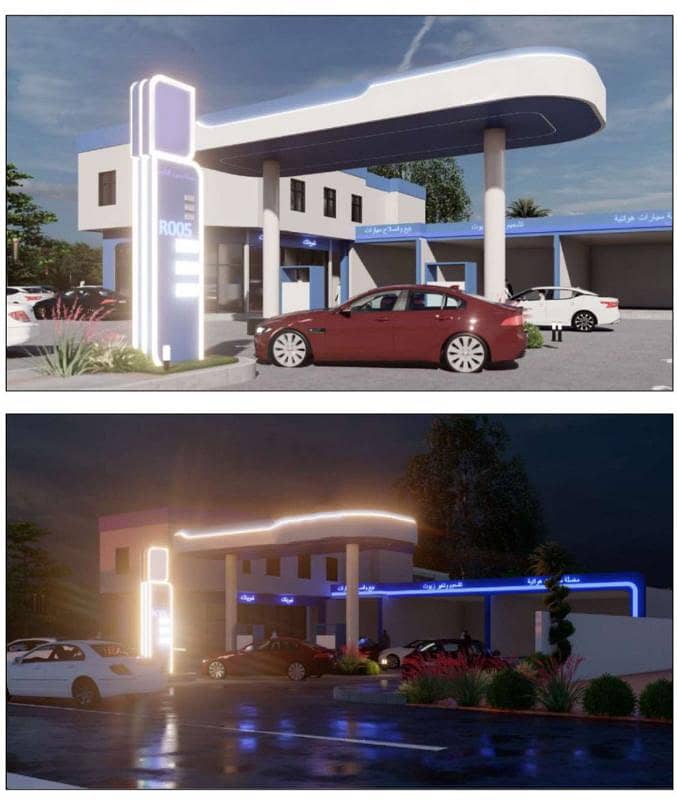 Gas station for full rent