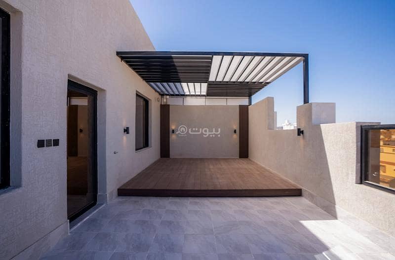 A luxurious new roof annex with a terrace in Jeddah, Al-Salamah neighborhood.