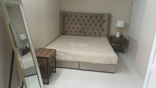 1 Bedroom Flat for Rent in Central Riyadh, Riyadh - Furnished apartment in Al-Molaz neighborhood, one room, living room, kitchen, and bathroom.