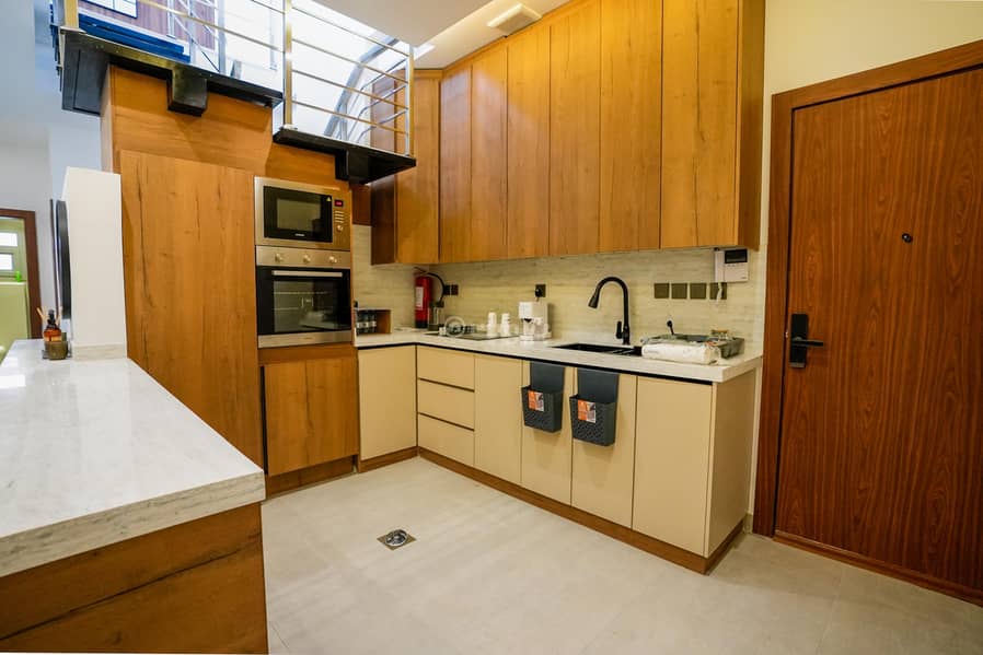 Two-story apartment