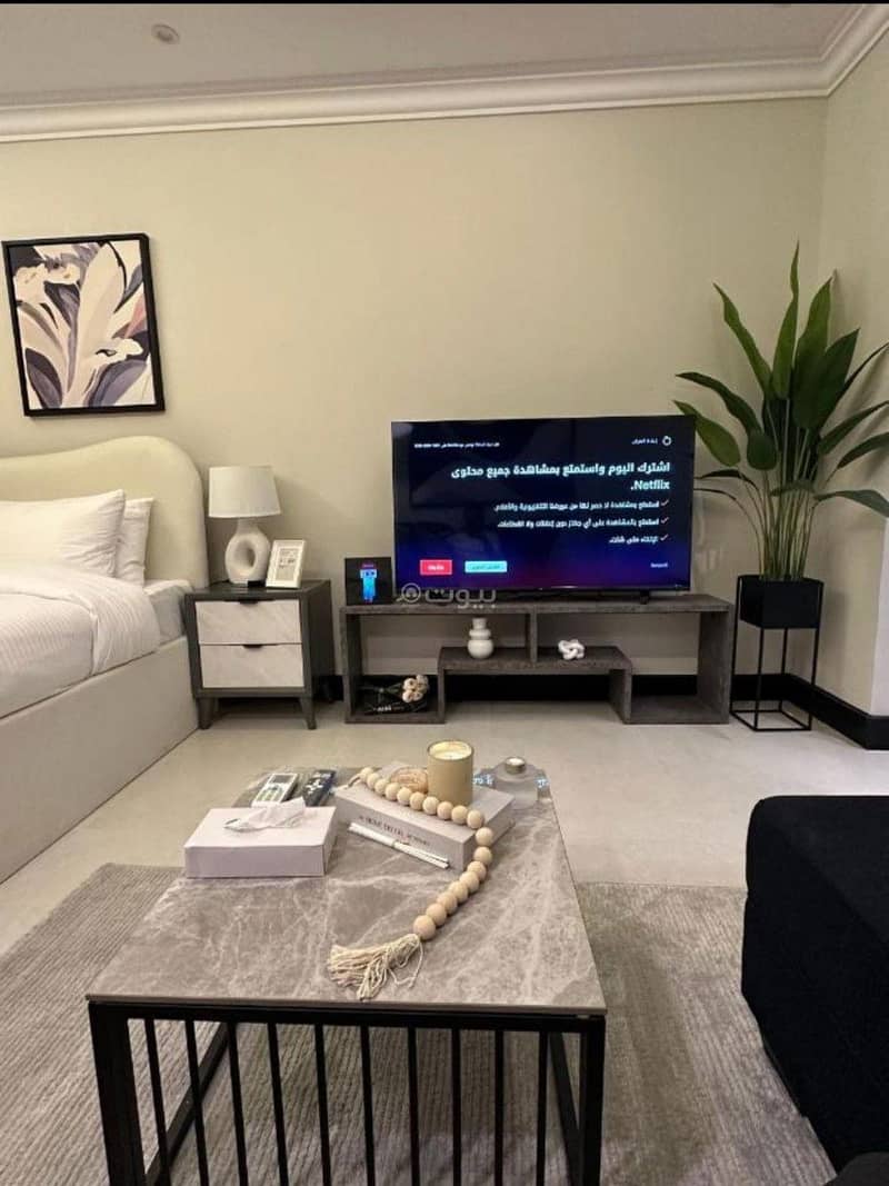 Luxury studio with kitchen, Al Malqa neighborhood