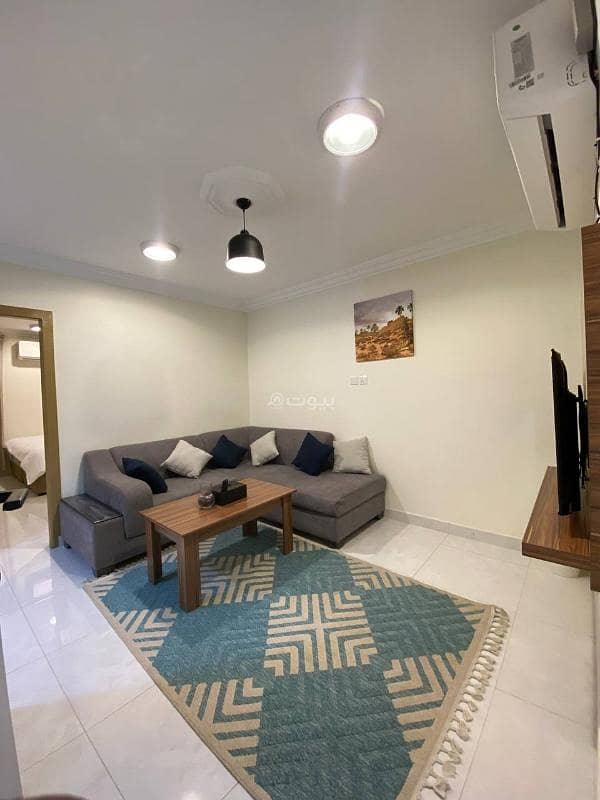 Luxury apartment in Al Olaya consisting of two bedrooms and a living room