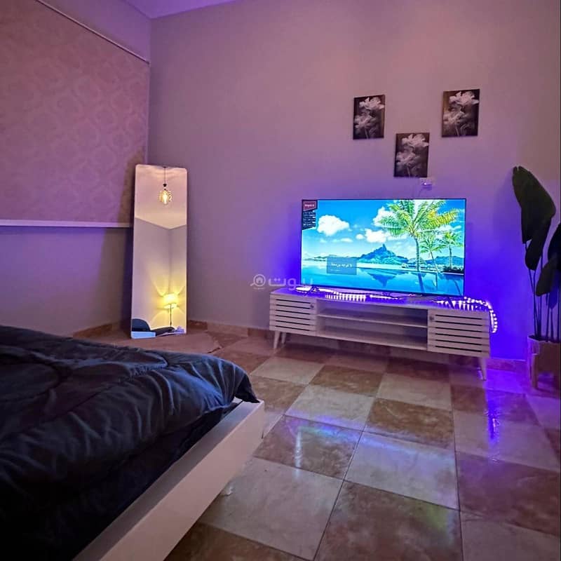 Studio with a Master bed, smart entry