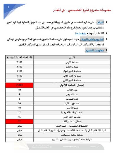 عمارة  للبيع في شمال الرياض، الرياض - مبنى تجاري إداري جديد للبيع 55 مليون ريال
