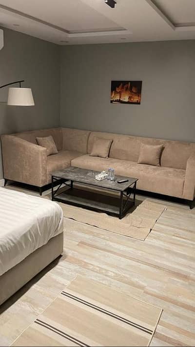 شقة 1 غرفة نوم للايجار في شمال الرياض، الرياض - LP121.2 Livedin | Stylish Studio Apartment | Al-Masif