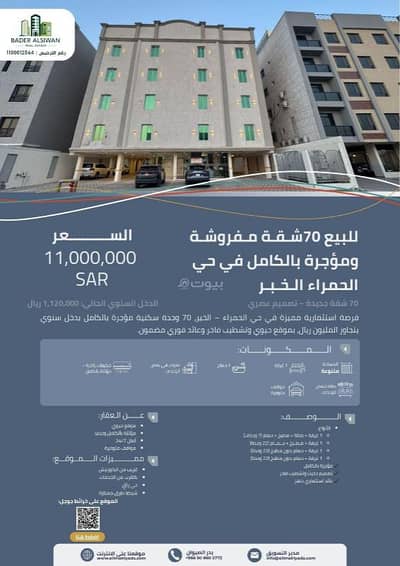 عمارة  للبيع في الحمراء، الخبر - عمارة للبيع في الحمراء، الخبر