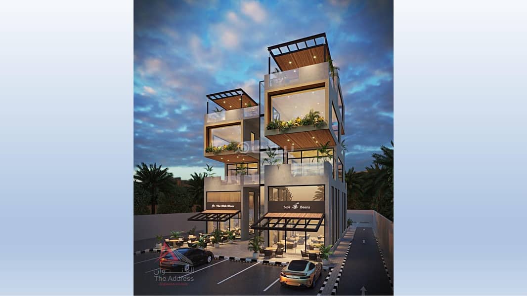 Fully leased restaurant complex