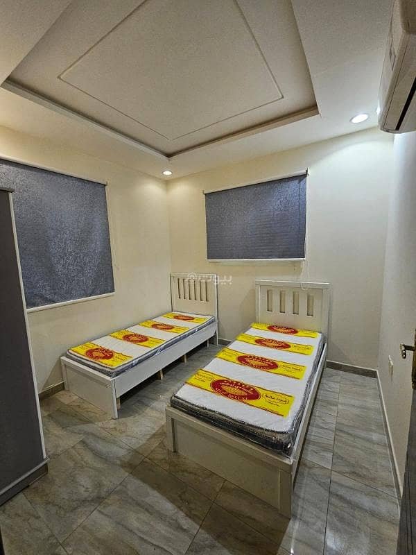 Furnished apartment with two bedrooms and a living room