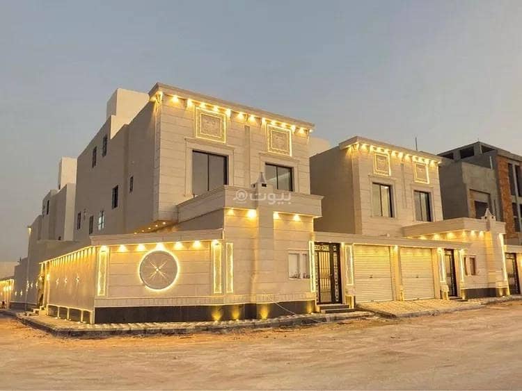 Villa for sale on Abu Al-Qassem bin Maki Street, Taiba Neighborhood, Riyadh city
