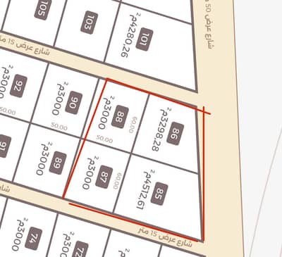 Land for Rent in Al Ammariyah Riyadh Region - Land for rent in the Iadak plan, with a wall and meter.