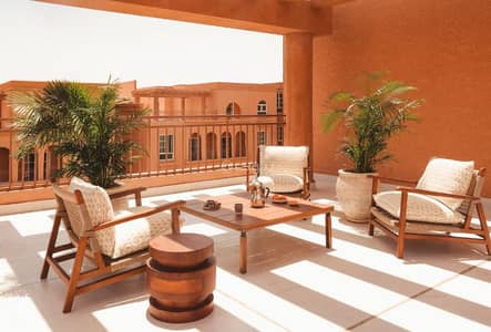 2 Bedroom Apartment for Rent in East Riyadh, Riyadh - 2BR with Private Rooftop – Elevated Lifestyle in a Gated Community