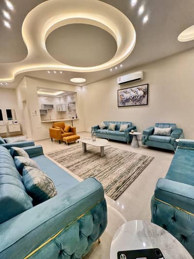 1 Bedroom Rest House for Rent in North Riyadh, Riyadh - Chalet for rent in the north of Riyadh, Al-Qayrawan neighborhood