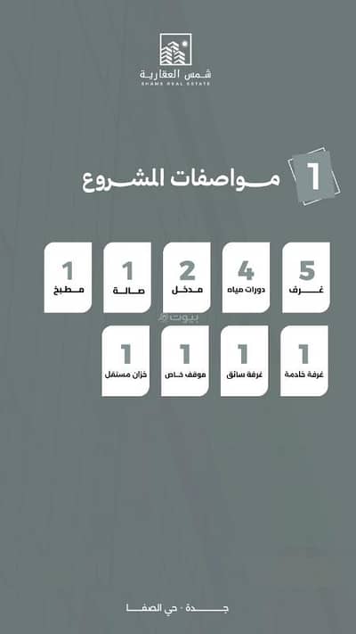 شقة 5 غرف نوم للبيع في شمال جدة، جدة - شقق فاخرة للتمليك حي الصفـــــــــــا