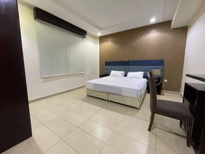 1 Bedroom Flat for Rent in Central Jeddah, Jeddah - Furnished and equipped apartment in Jeddah, Al-Hamra neighborhood, monthly and annual rent