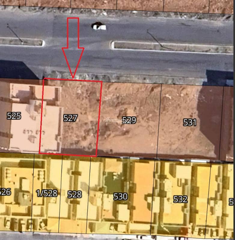 Commercial land for sale in Al-Tayyib plan