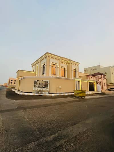 8 Bedroom Villa for Sale in Industrial, Jazan - Independent villa with two floors and a roof in the Suez neighborhood.