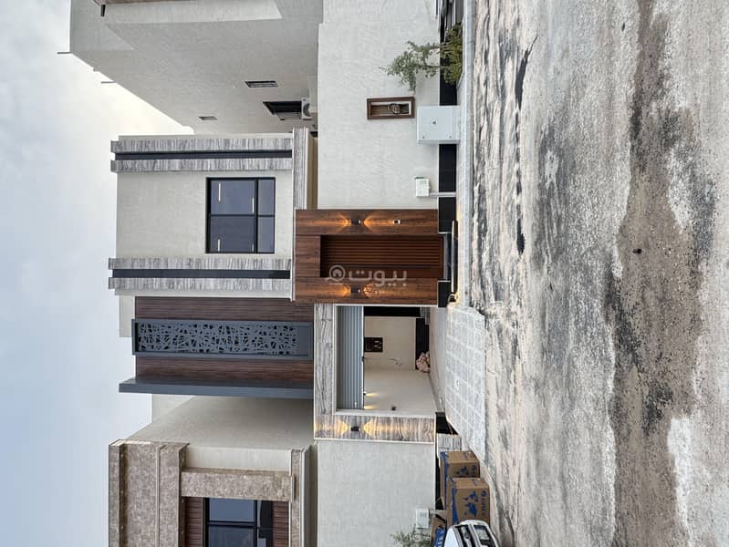 For sale, a villa without apartments in Al-Ared neighborhood, north of Riyadh, with an area of 210 m².