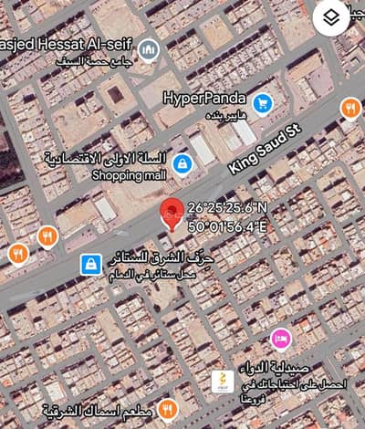 Land for Sale in Uhud, Dammam - Commercial land for sale in the Al-Ahd neighborhood, Dammam _ Price per meter 3800 Riyals