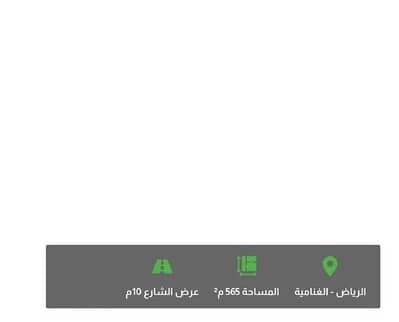 ارض  للبيع في جنوب الرياض، الرياض - أرض للبيع في شارع ابن حركان, حي الغنامية, مدينة الرياض