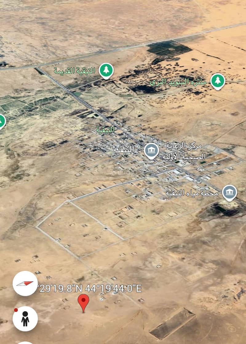 أرض للبيع في النبقية التابع للشماسيه بالقصيم