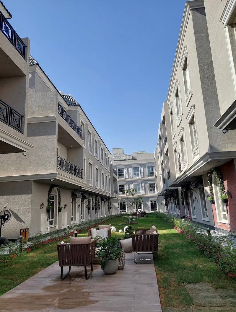 For rent, an apartment in Al-Arid neighborhood - Al-Majdiah compound.