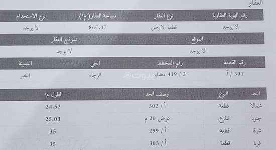 Land for Rent in Al Raja, Al Khobar - Al Khabar Hay Al Rajaa
