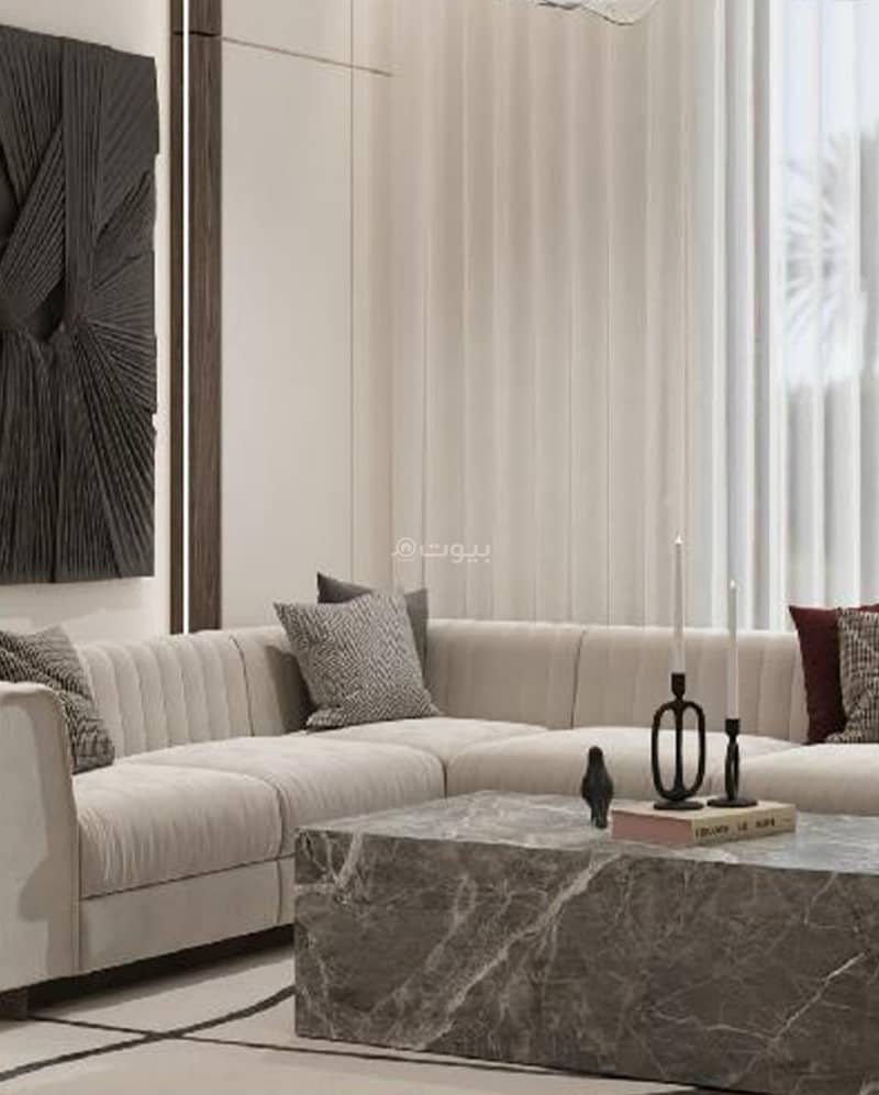 Three-bedroom ownership apartments under construction in Al-Ba'tha Quraish, near Kadi and the holy mosque.