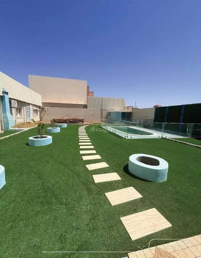 استراحة 4 غرف نوم للايجار في الرياض، البكيرية - بيت استراحة للإيجار في البكيرية، الرياض