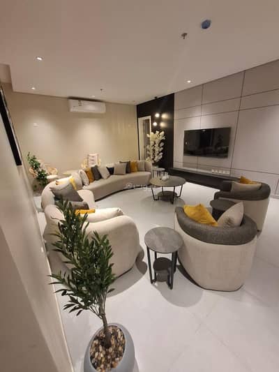Studio for Rent in North Riyadh, Riyadh - For rent, a luxurious furnished apartment in Al-Rabi neighborhood. Subletting is accepted Project / Al-Majdiyah 118