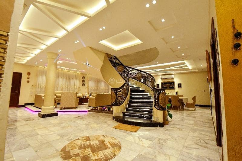 Mini palace villa for sale in Al-Yaqoot neighborhood, Jeddah