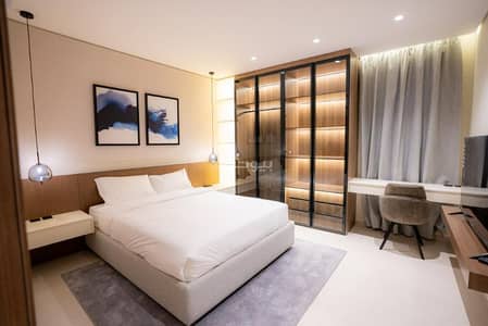 عمارة سكنية 1 غرفة نوم للايجار في شمال الرياض، الرياض - شقة مثوى التنفيذية الفاخرة بغرفة واحدة للإيجار الشهري | بحي التعاون شمال الرياض | شامل خدمات النظافة والصيانة