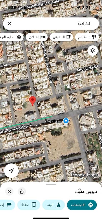 ارض سكنية  للبيع في شمال جدة، جدة - ارض للبيع حي فلل النهضه 616 م