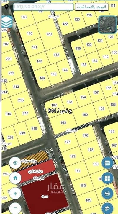Residential Land for Sale in South Jeddah, Jeddah - Land for sale in the area of buildings in Abrq Al-Rghama, Jeddah