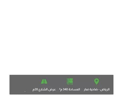 ارض سكنية  للبيع في غرب الرياض، الرياض - أرض للبيع في حي ضاحية نمار, مدينة الرياض