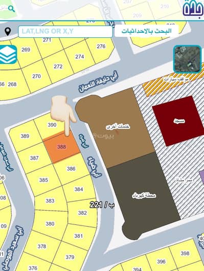 Residential Land for Sale in North Jeddah, Jeddah - Residential land in North Obhur, Al-Sawari neighborhood, area of 500 m²