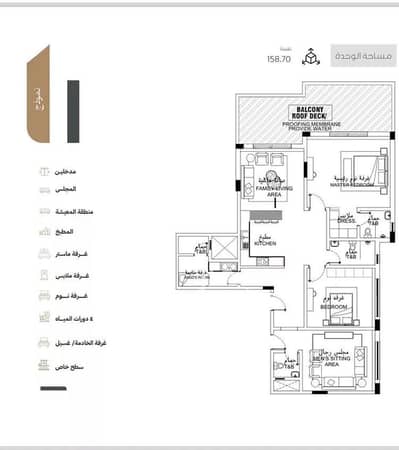 4 Bedroom Flat for Sale in Al Muntazah, Dammam - Studio Apartment For Sale in Al Muntazah, Dammam