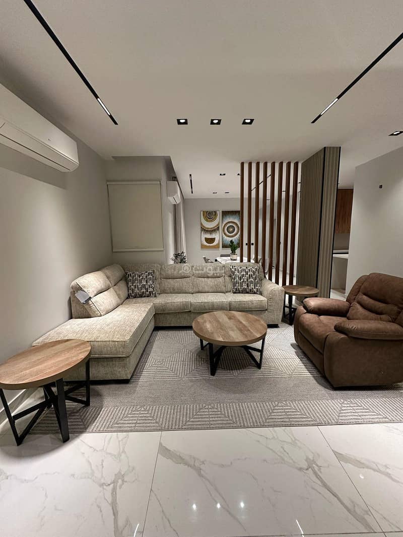 A new furnished apartment consisting of 3 bedrooms for rent in Al-Yasmeen.