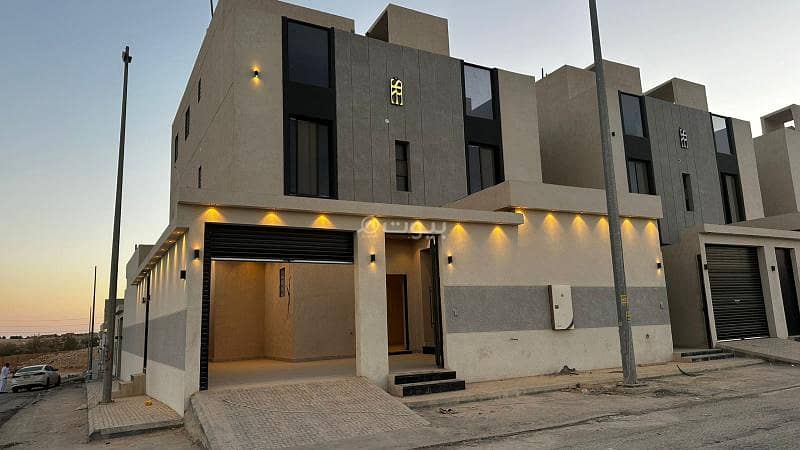Duplex villa in Badr district Rayyah plan