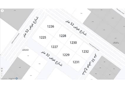 Residential Land for Sale in Al Basatin, Makkah - For sale, a commercial block of 8 plots in the Wasik plan for workshops and warehouses - Mecca