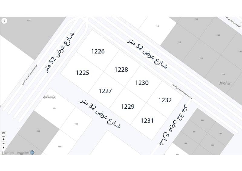 For sale, a commercial block of 8 plots in the Wasik plan for workshops and warehouses - Mecca