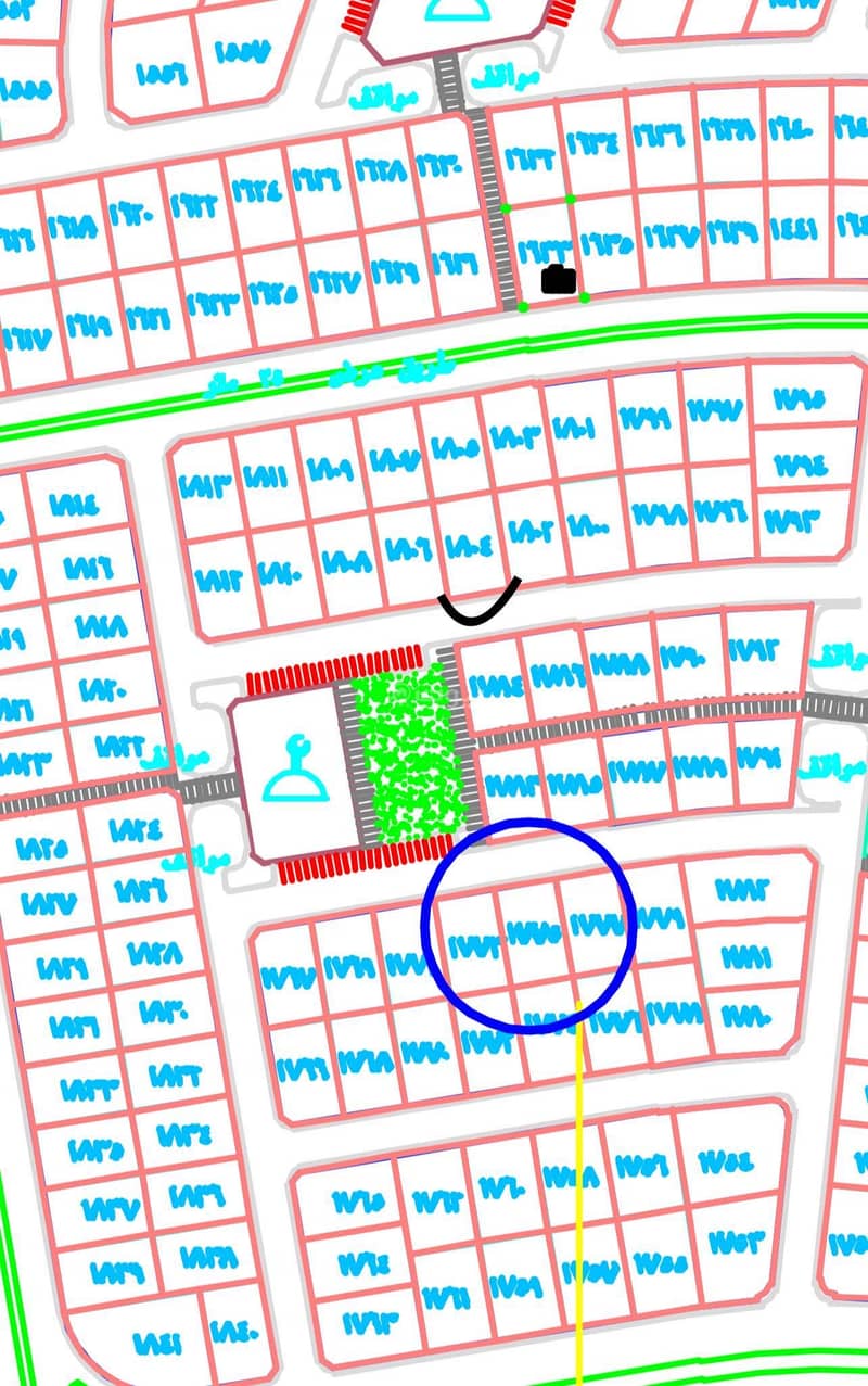Piece number 1804 in the 482 plan of Al-Rawabi neighborhood located in the King Abdullah suburb of Jazan city. Piece number 1804 in the 482 plan of Al-Rawabi neighborhood located in the King Abdullah suburb of Jazan city.