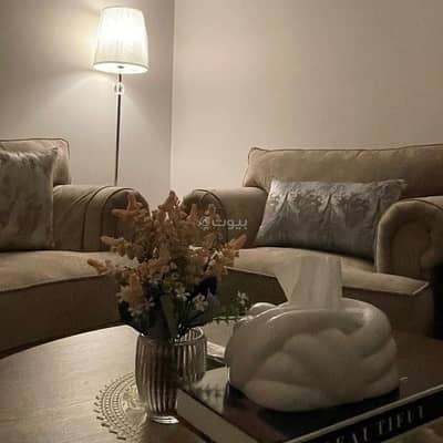 1 Bedroom Flat for Rent in Dammam - Apartment in a bedroom and a lounge