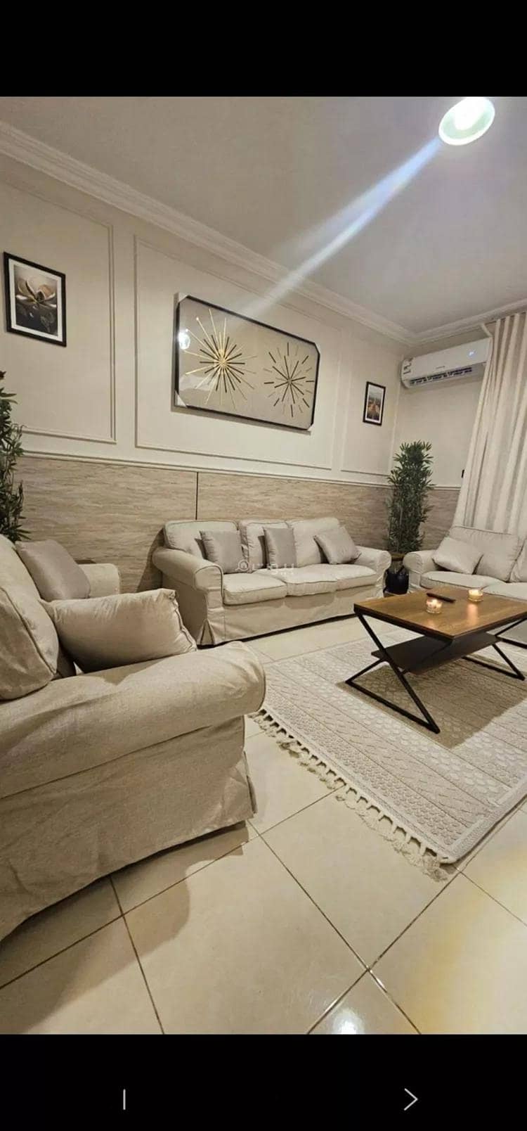 Two-bedroom apartment for rent in Al Rawdah, Jeddah