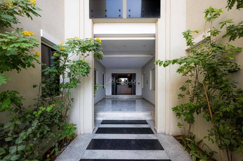 Luxury furnished apartment for rent suitable for foreign executives or families seeking long-term comfort and tranquility in the Al-Aqiq neighborhood – Riyadh